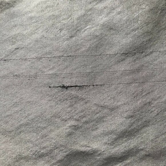 PLENTY party LBD, one-shoulder, silk, ruffle & bling form-fitting dress sz 8 - Picture 16 of 16